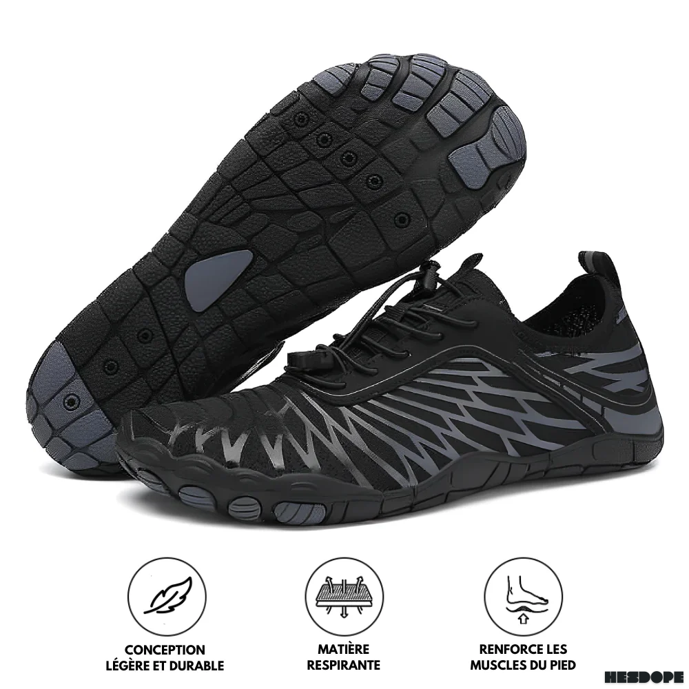 FlexGrip® - Chaussures pieds nus unisexes, saines et antidérapantes